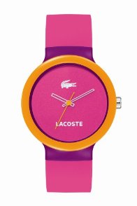 Pink Lacoste Watch