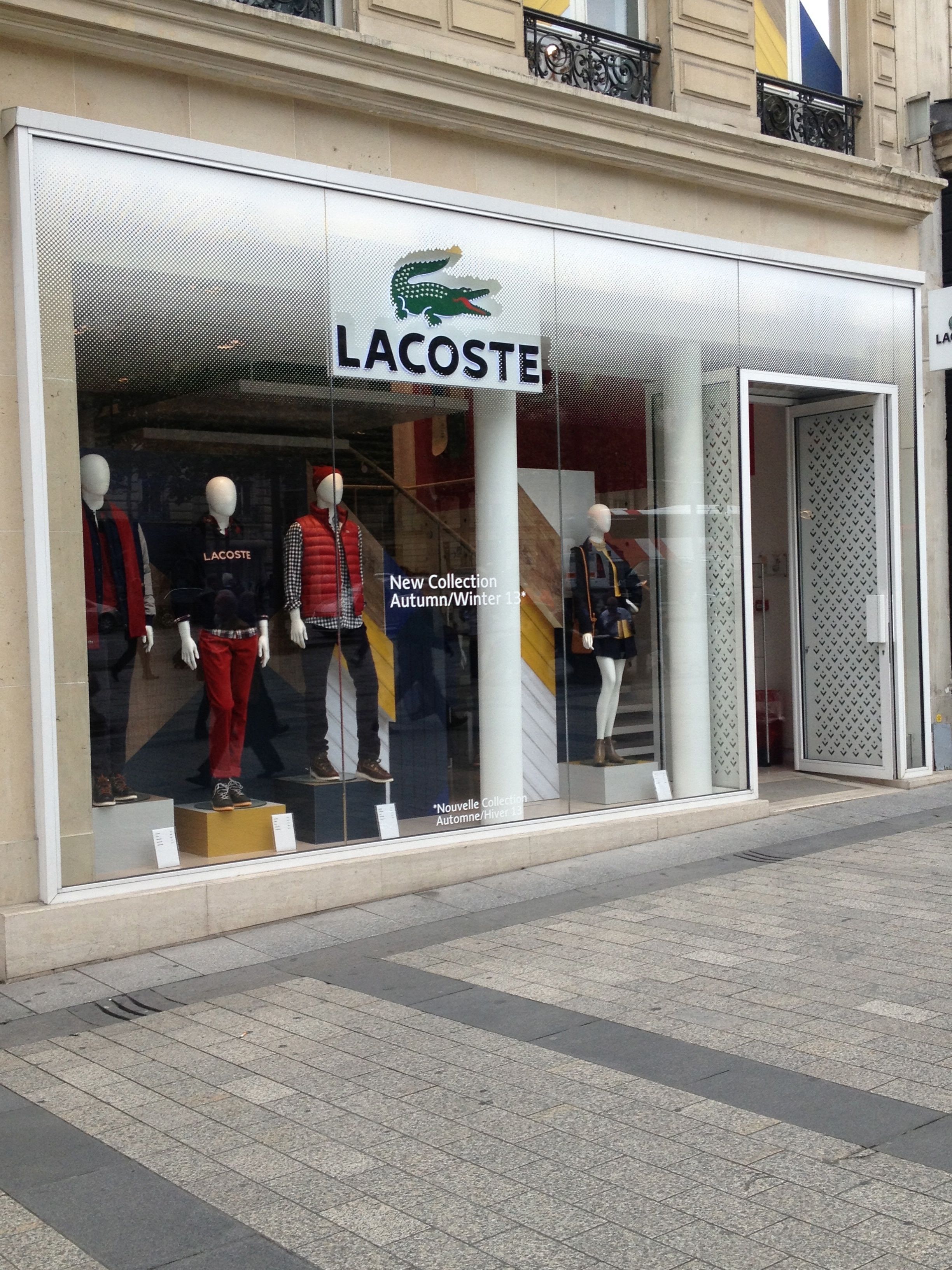 lacoste shop paris