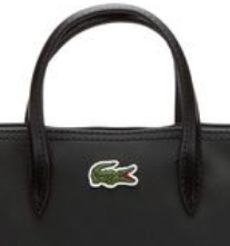 authentic lacoste bag vs fake