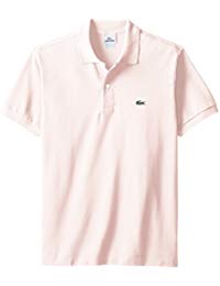 Pink Lacoste Polo Shirt