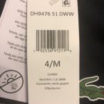 Lacoste Shirt Label