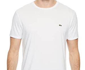 Lacoste White Crew Neck T-Shirt